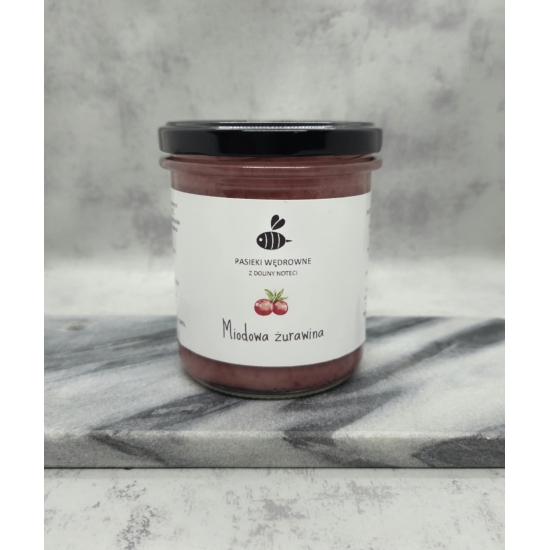 Miód z żurawiną